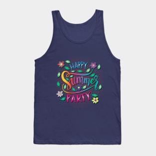 Summer party card. Tank Top